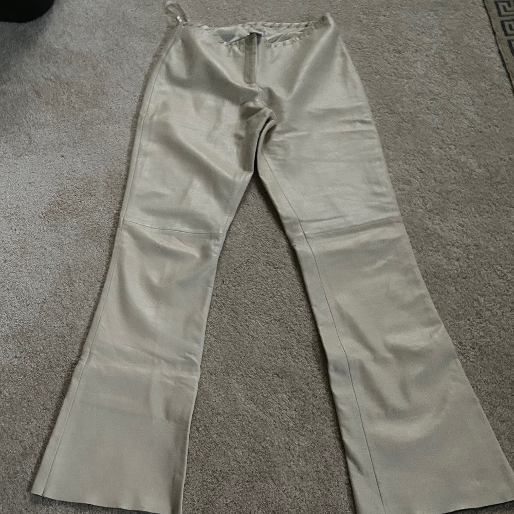Cache leather pants NWOT